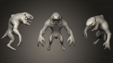 3D model Monster 1 (STL)